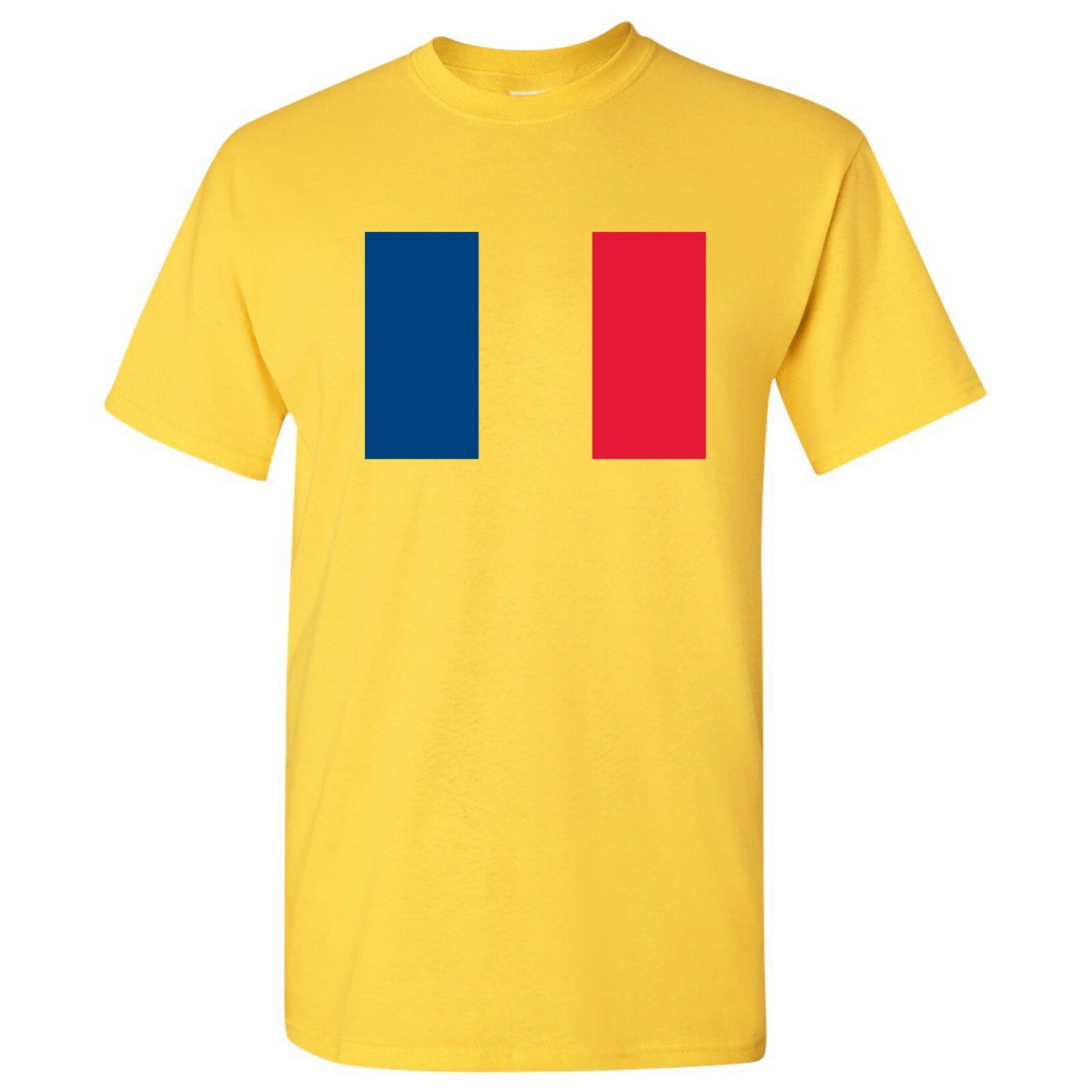 Romania European Flag Basic Cotton T-Shirt - Daisy gallery