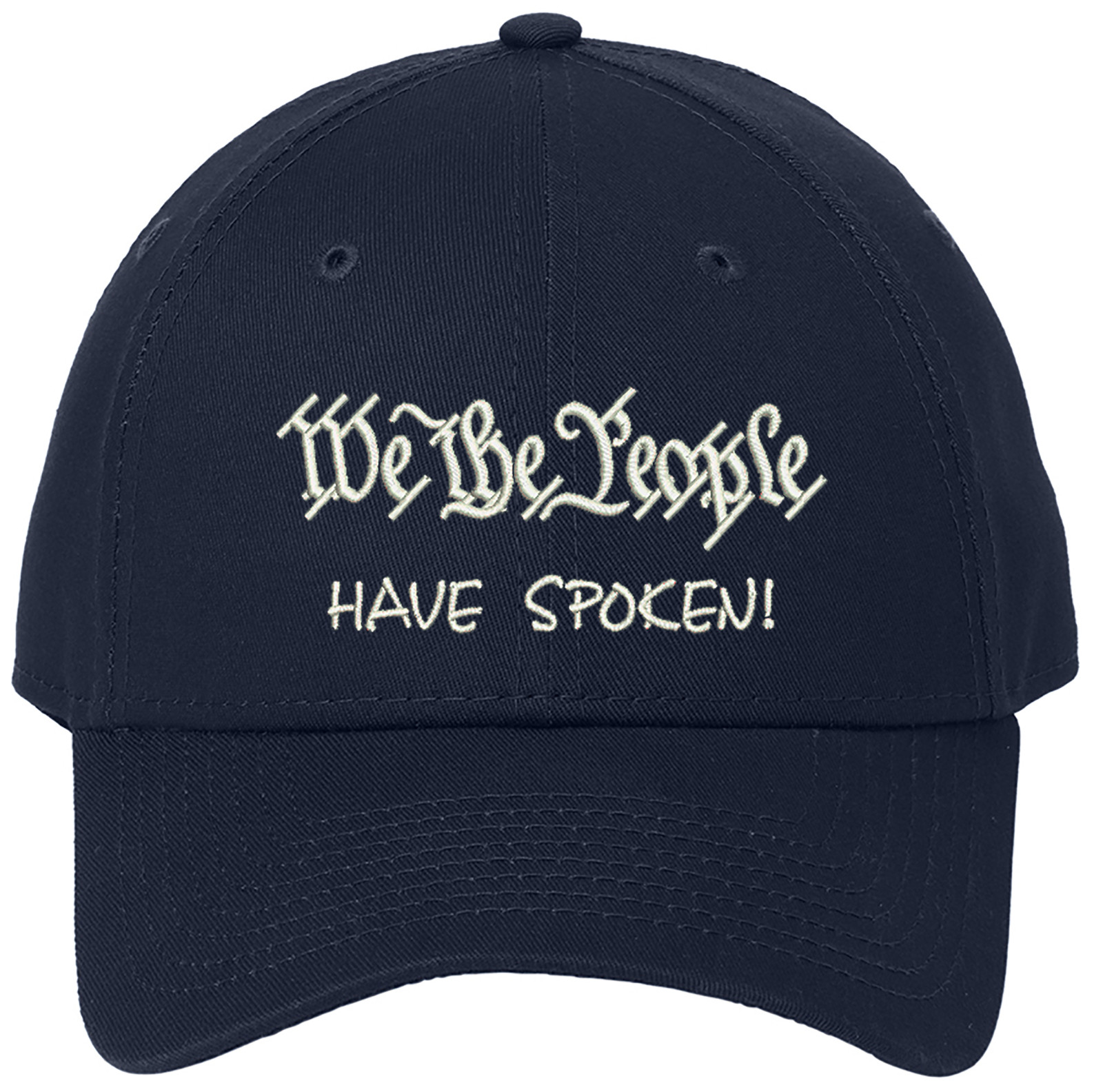 Trump We the people have spoken Embroidered New Era Brand One Size Fits All Hat gallery