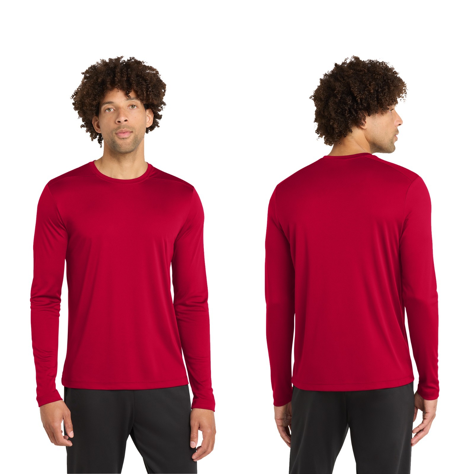 Sport-Tek Premium Heavy Posi-UV Pro Long Sleeve Tee Plain Blank Casual ST420LS gallery