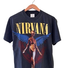 Nirvana In Utero Kurt Cobain Vintage REPRINT Single Stitch Shirt Modern Size L