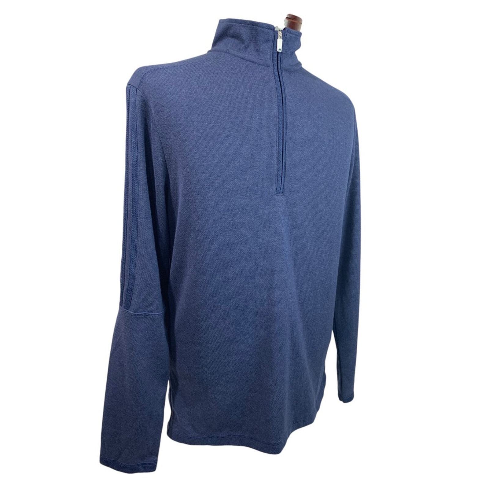 Small Adidas Golf Mens New Lightweight 1/4 Zip Pullover Shirt gallery