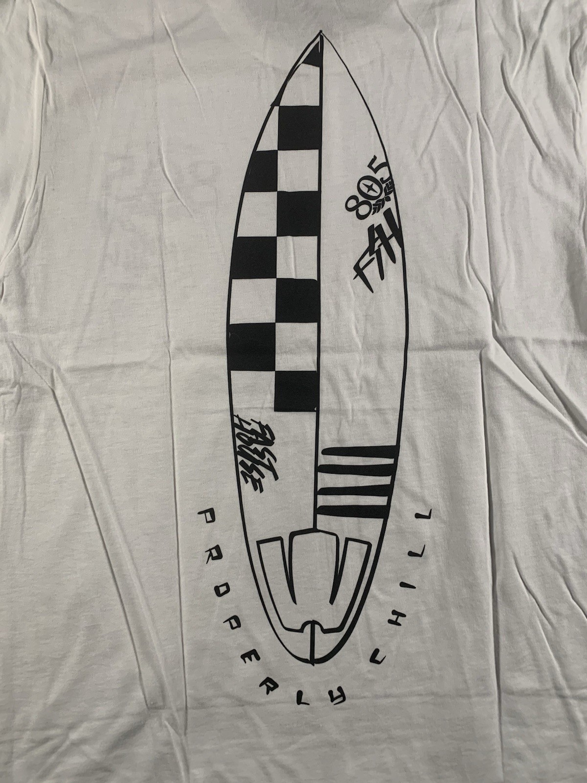 NWT Fasthouse 805 Quiver T-Shirt White Properly Chill BRAND NEW gallery
