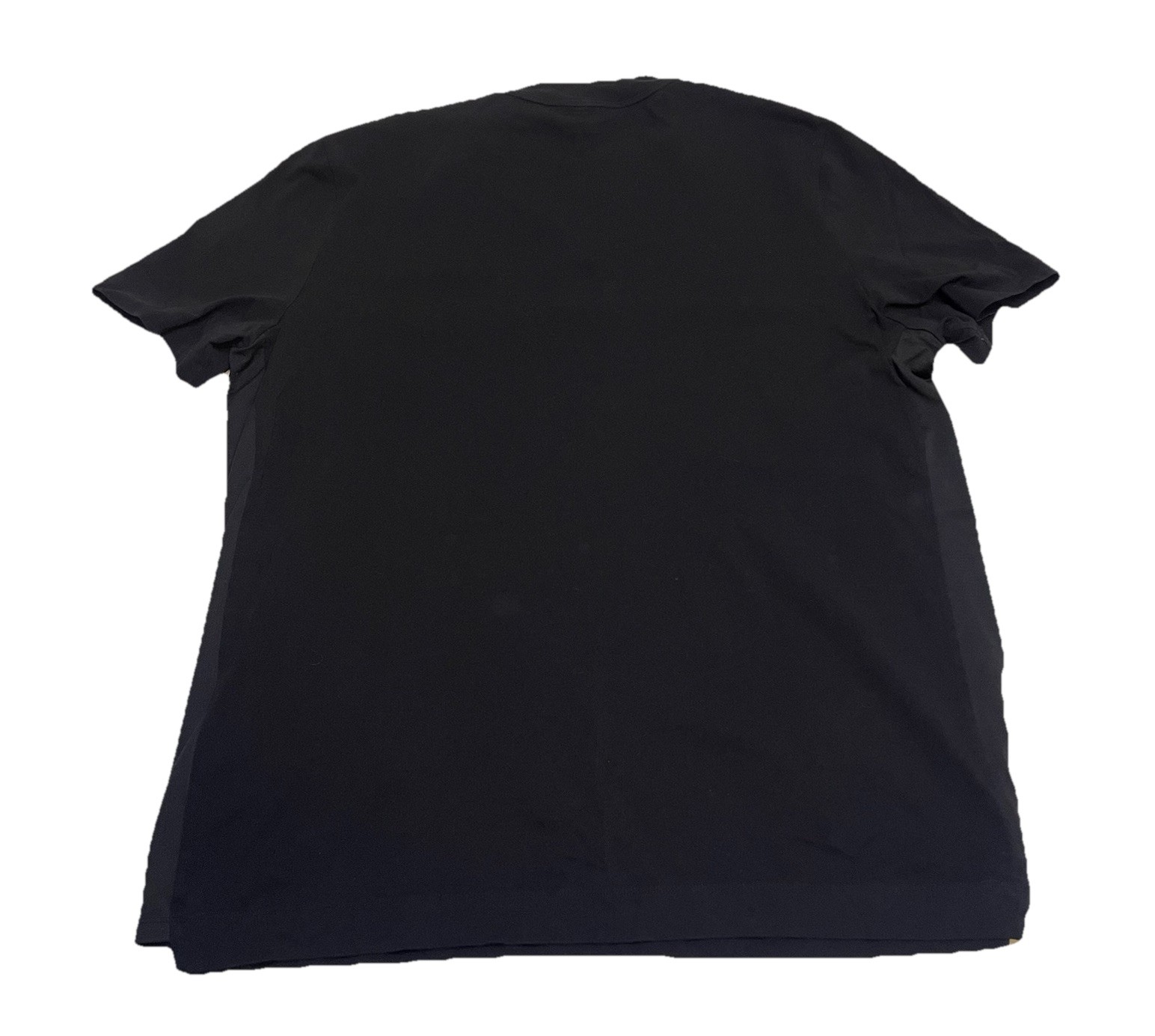 Mens XL MONCLER Maglia Maniche Corte Shirt Black Graphic Logo Cotton $595 Auth. gallery