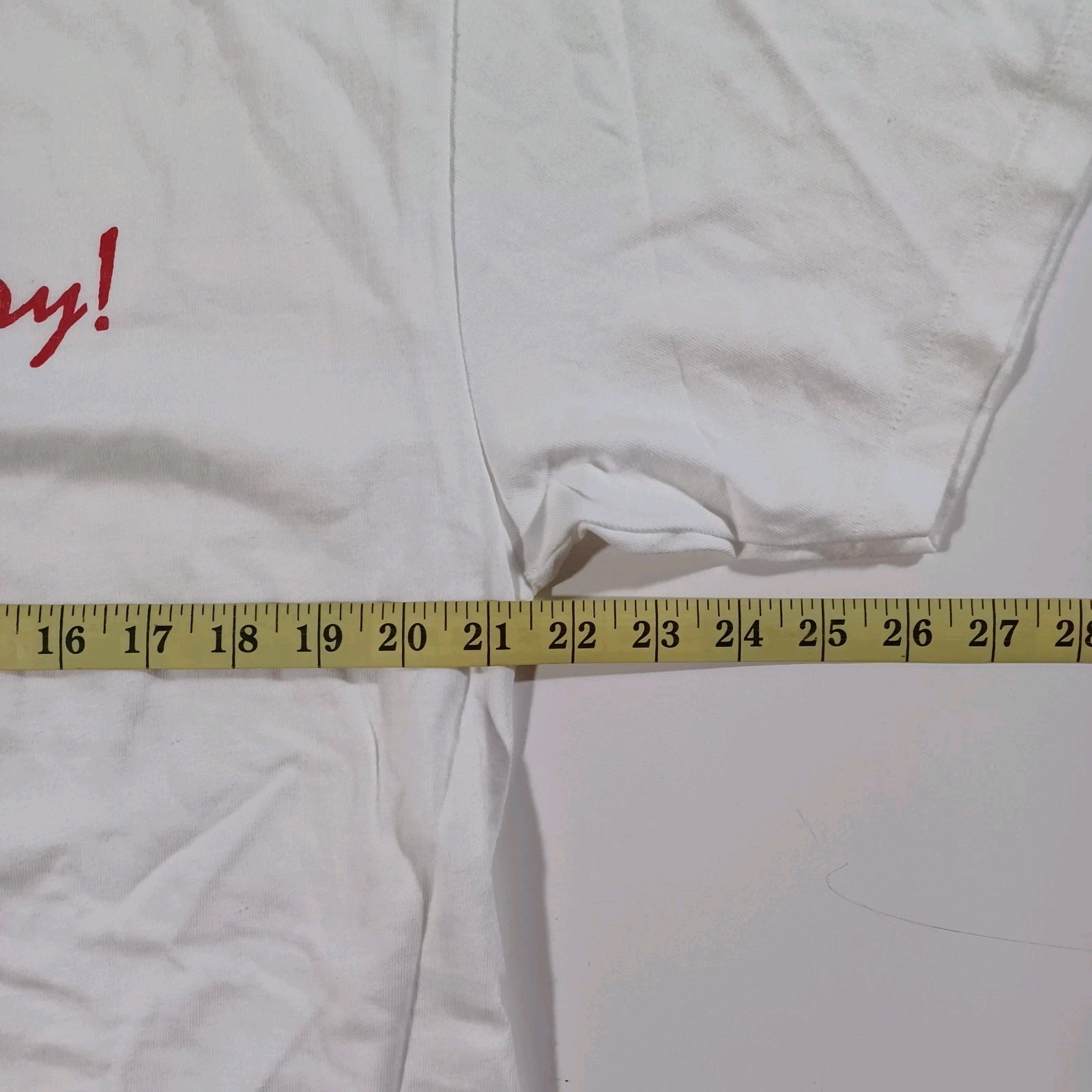 Vtg 90s Have A Merry, Mary We’re Everywhere Shirt Sz L Hanes Beefy-T Single USA gallery