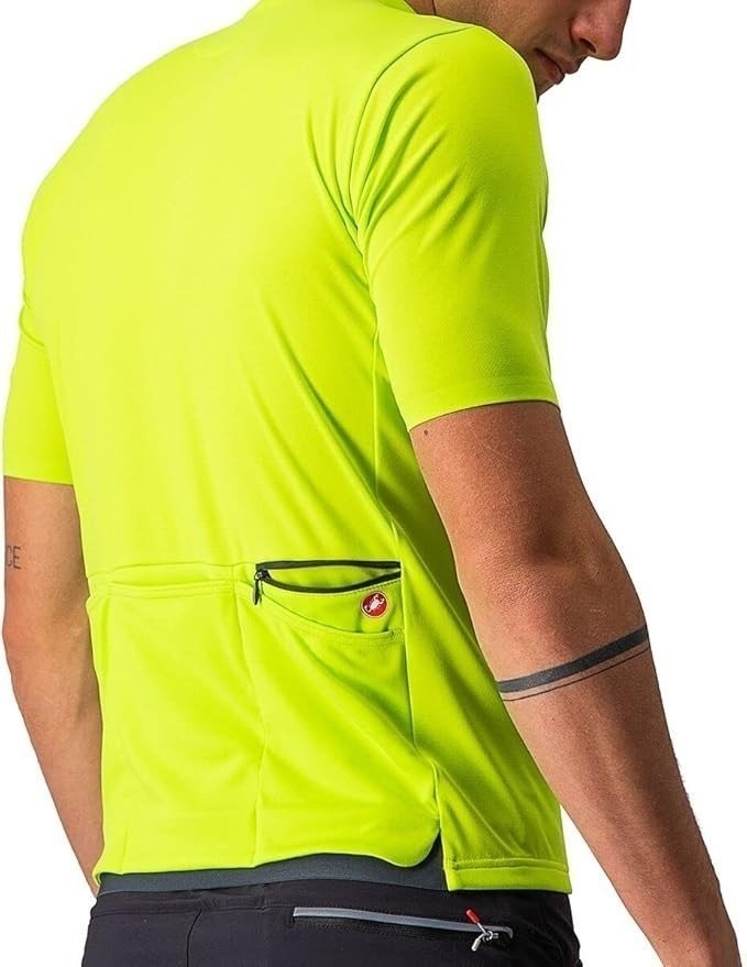 Castelli Unlimited Allroad Jersey Color Eletric Lime - Men's M gallery