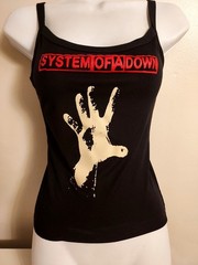 System of a Down cropped tank top system of a down crop top soad Shirt Hand Self
