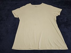 RRL Double RL Light Lime Minimalist Short Sleeve Basic Tshirt SZ Large *FLAWS*