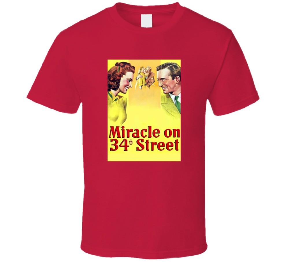 Miracle On 34th Street Tee Classic Holiday Film T Shirt