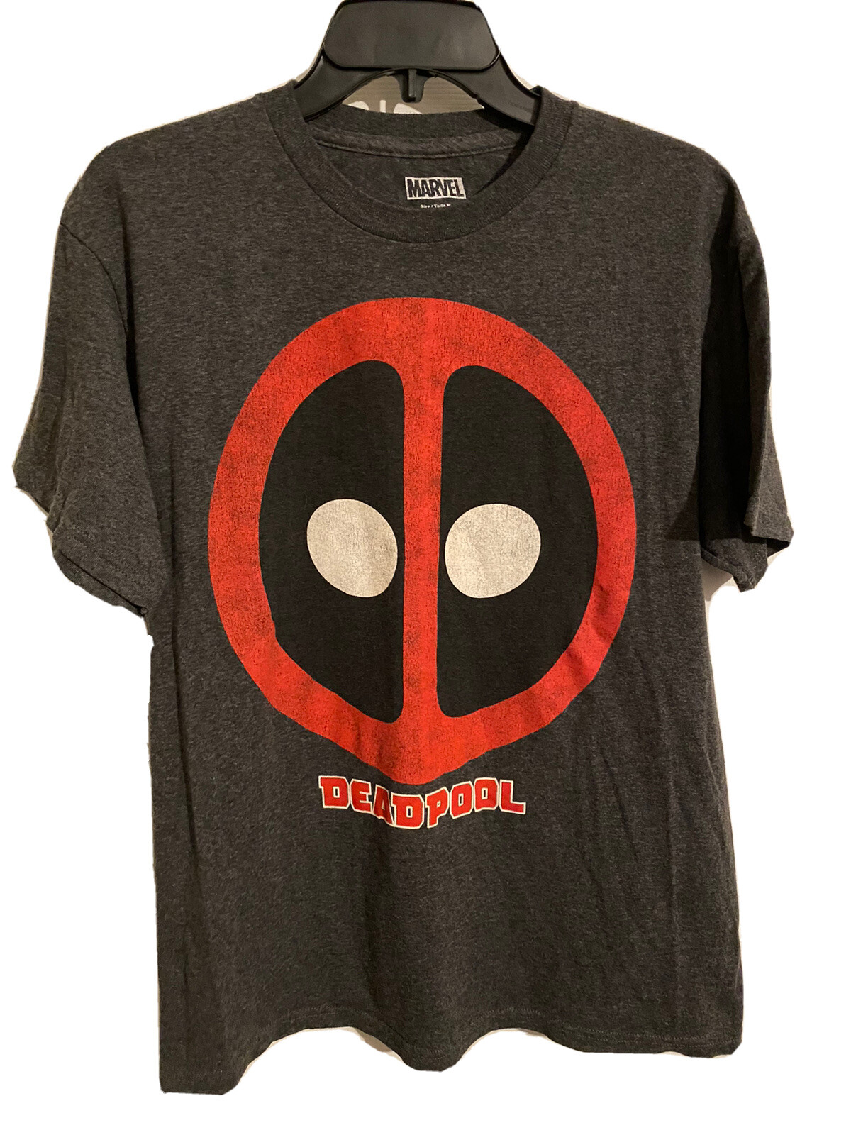 Marvel Deadpool T-Shirt Adult Medium Size Deadpool Logo Tee New Without Tags