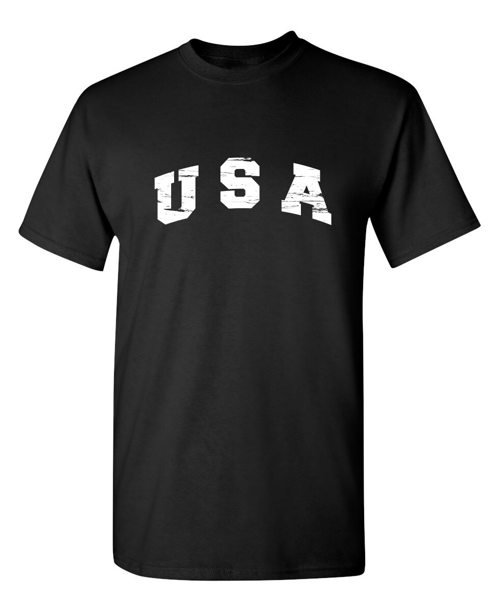 USA Sarcastic Humor Graphic Novelty Funny T Shirt