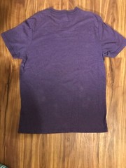 Vurt T-Shirt Purple Solid Medium V-neck Men’s