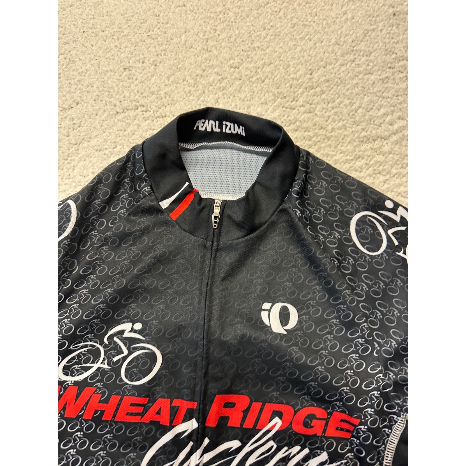 Pearl Izumi Mens Wheat Ridge Cyclery Full Zip Cycling Jersey Small gallery