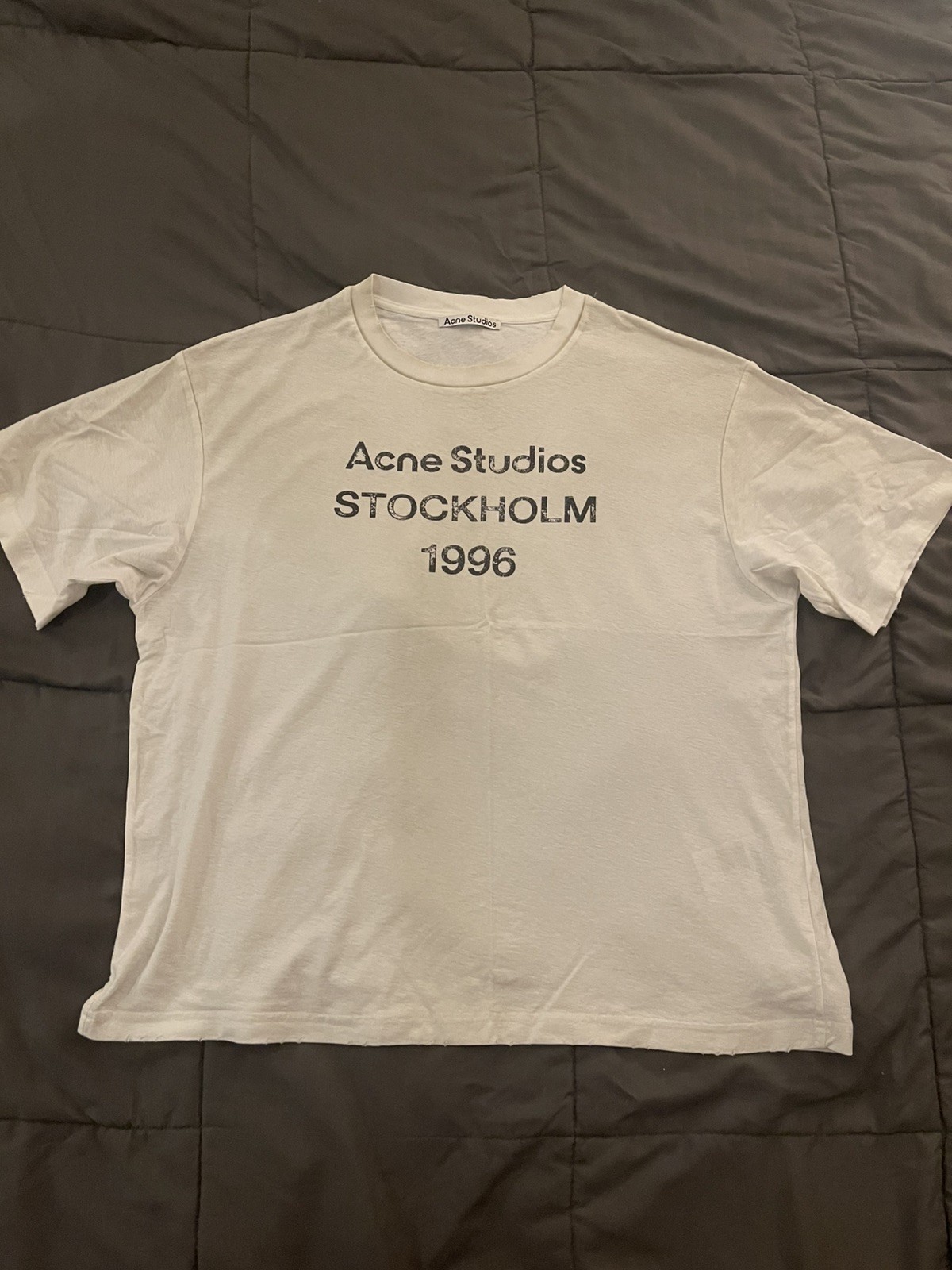 Acne Studios Stockholm 1996 Men’s T-Shirt, Size Medium *AUTHENTIC NOT REPRINT*