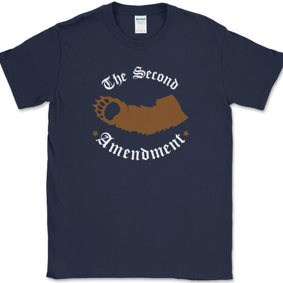 Right To Bear Arms T-Shirt Funny 2nd Amendment USA Guns America Tee gallery