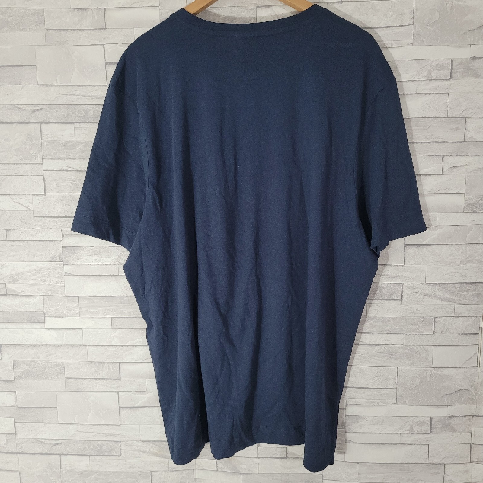 Mens SLAZENGER T Shirt Top Blue 2XL Dark Round Neck XXL Cotton Jersey gallery