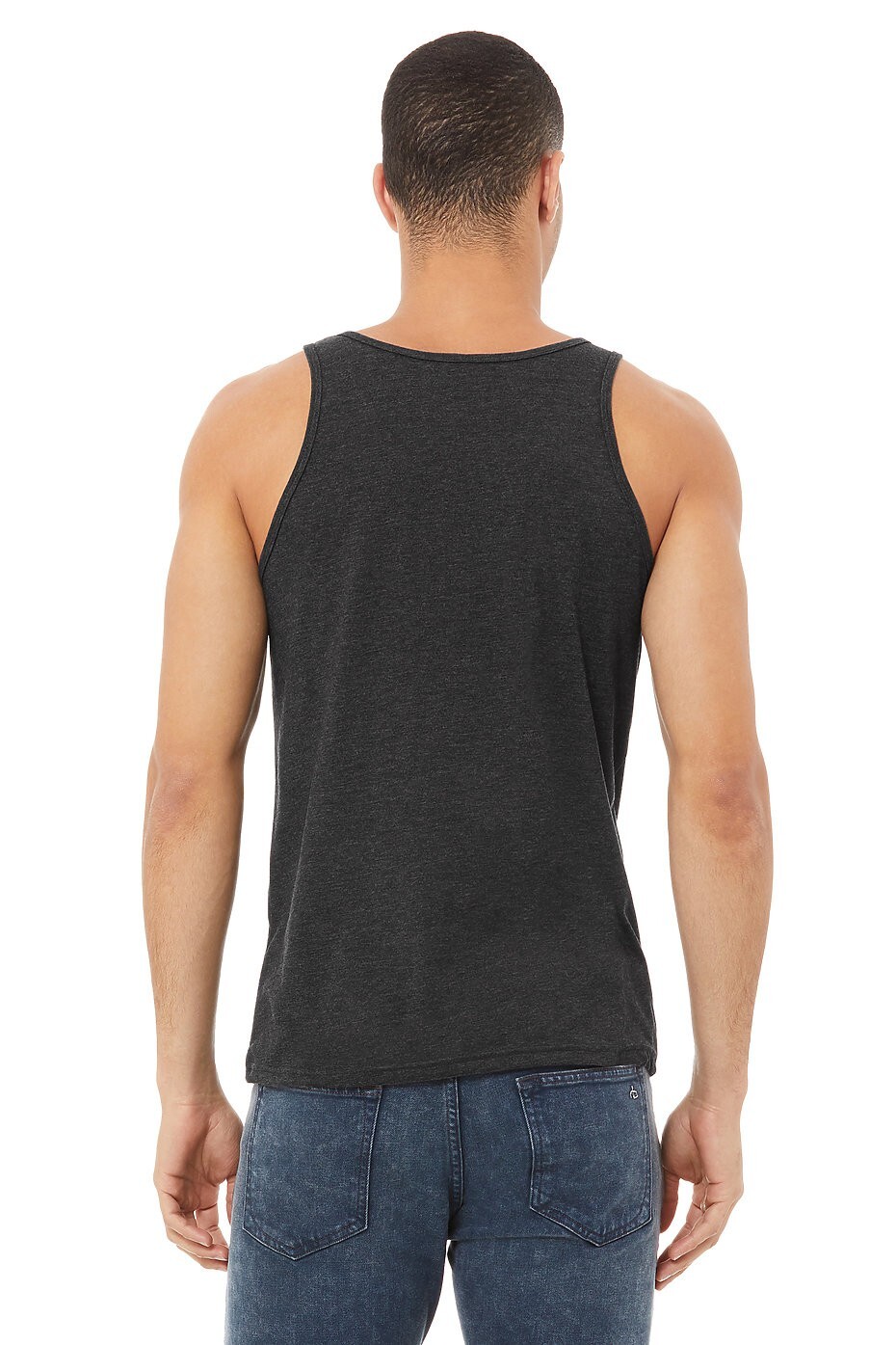 3 Pieces - BELLA + CANVAS 3480 Jersey Tank - Dark Gray Heather gallery