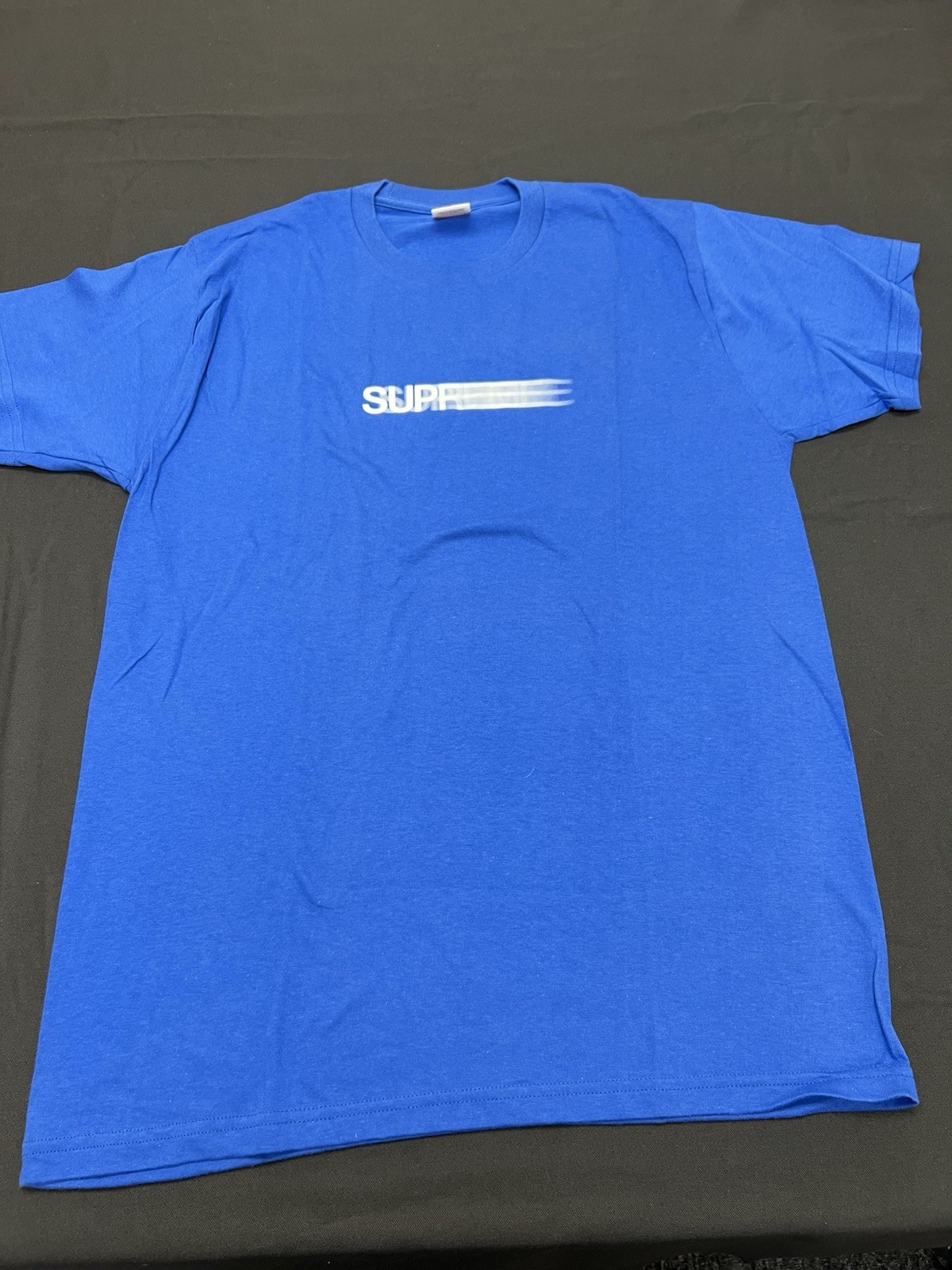 SS16 Supreme Motion Logo Tee Royal Blue L Large gallery