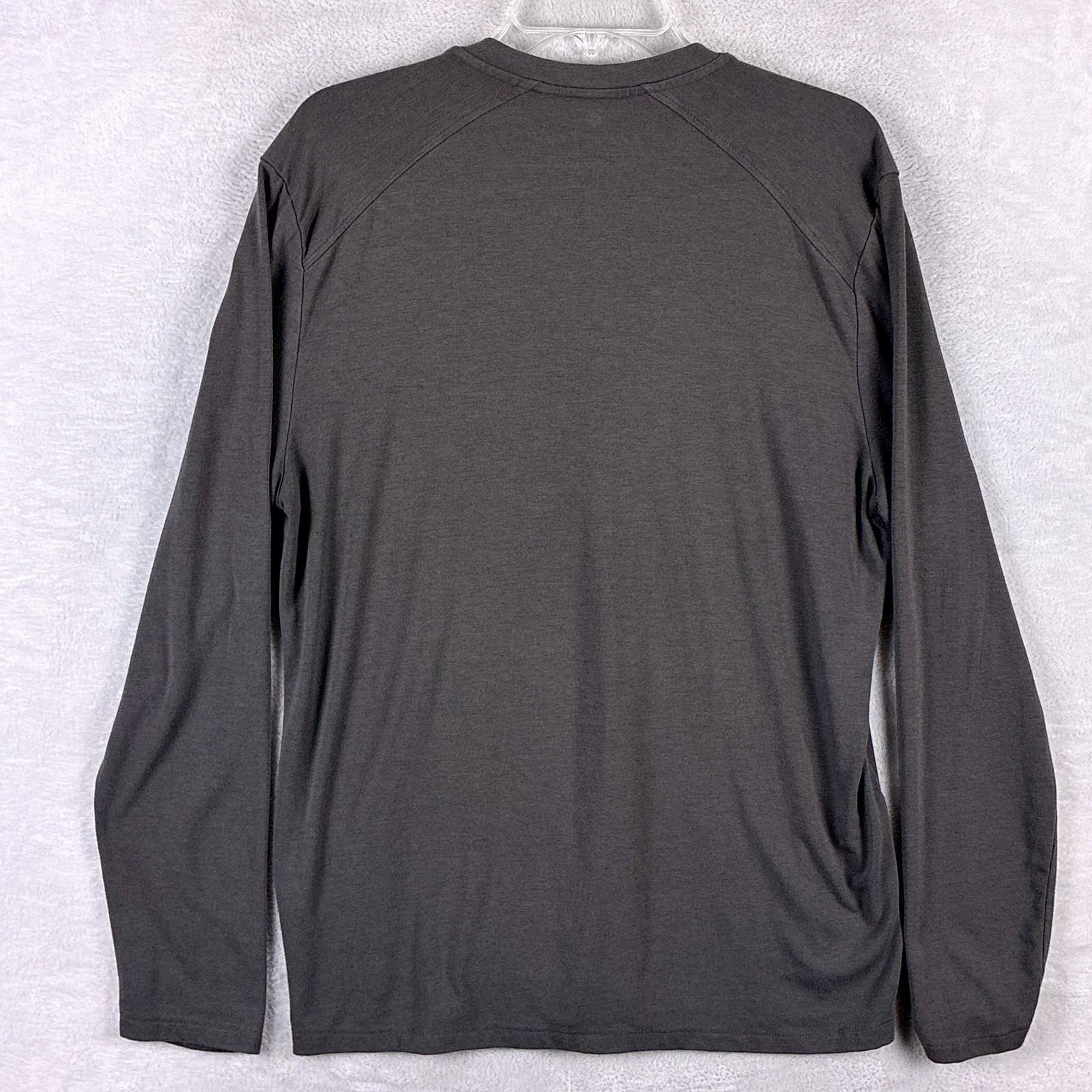 Free Fly Henley Shirt Mens M Gray Bamboo Lightweight Stretch Preppy Outdoors gallery