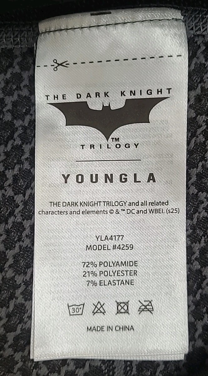 New Youngla Batman Compression Tee Men's US Size M gallery