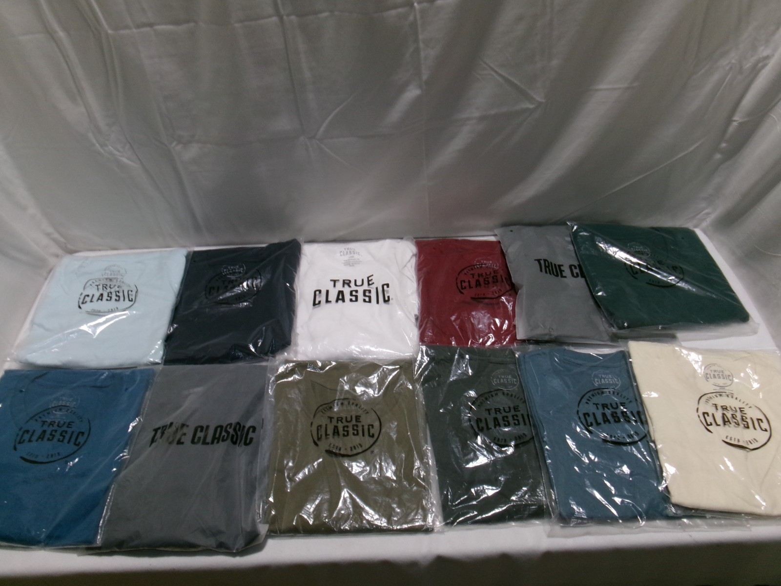 True Classic Crew Neck Short Sleeve Tees Assorted Sizes & Colors gallery