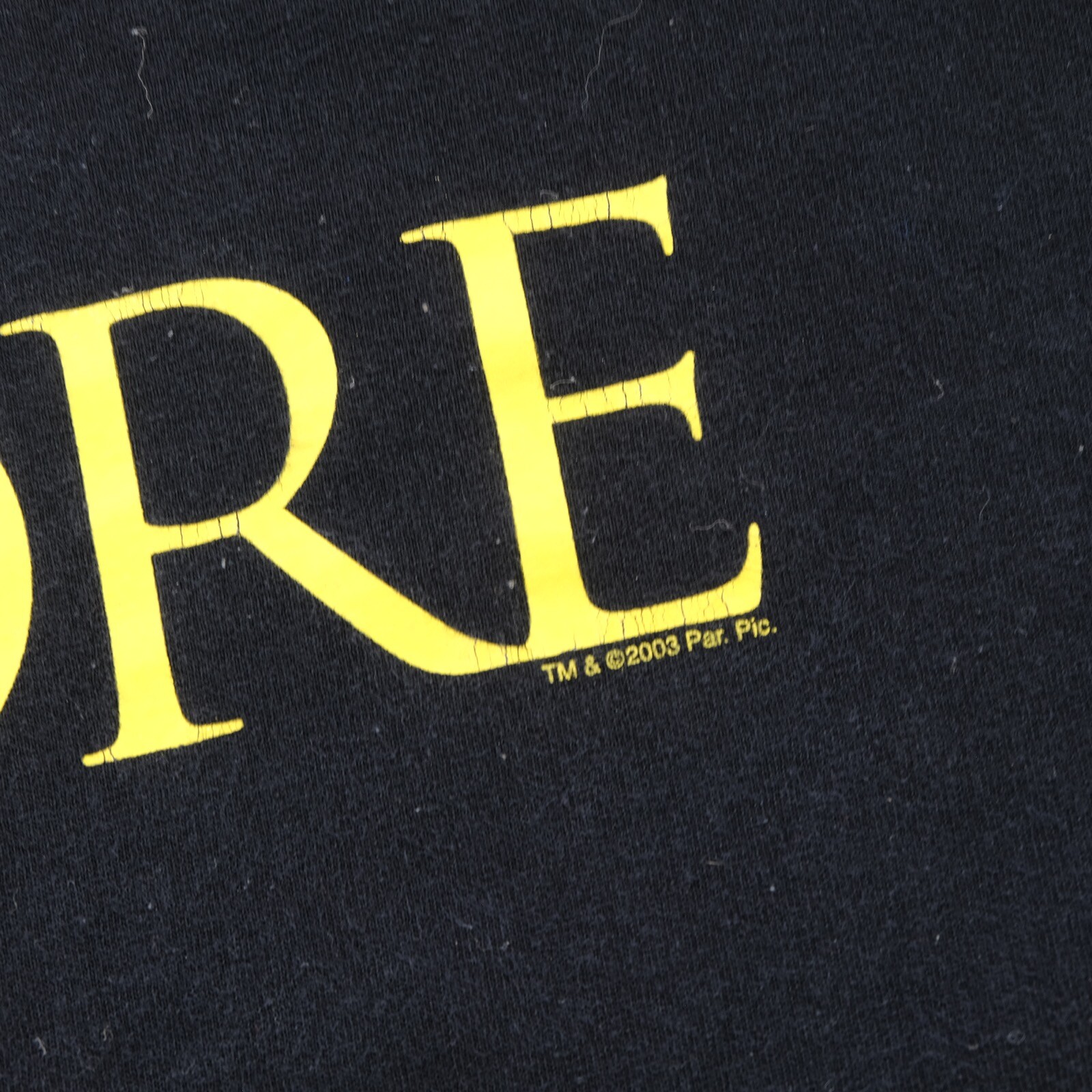 Rare Vintage The Core 2003 Film Prom Long Sleeve T Shirt 2000s Movie Black SZ XL gallery