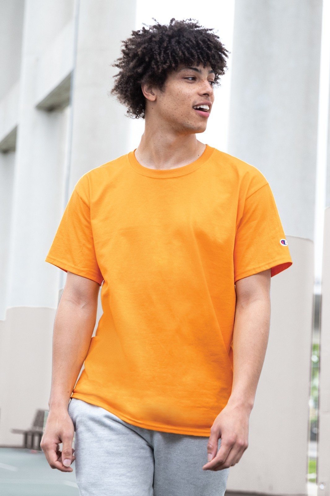Champion Premium Heavy Heritage 6-Oz. Jersey Tee Plain Blank Casual T425 S-3XL gallery