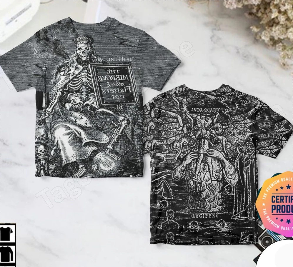 Machine Head The Blackening Album Unisex AOP 3D T-shirt MD1084