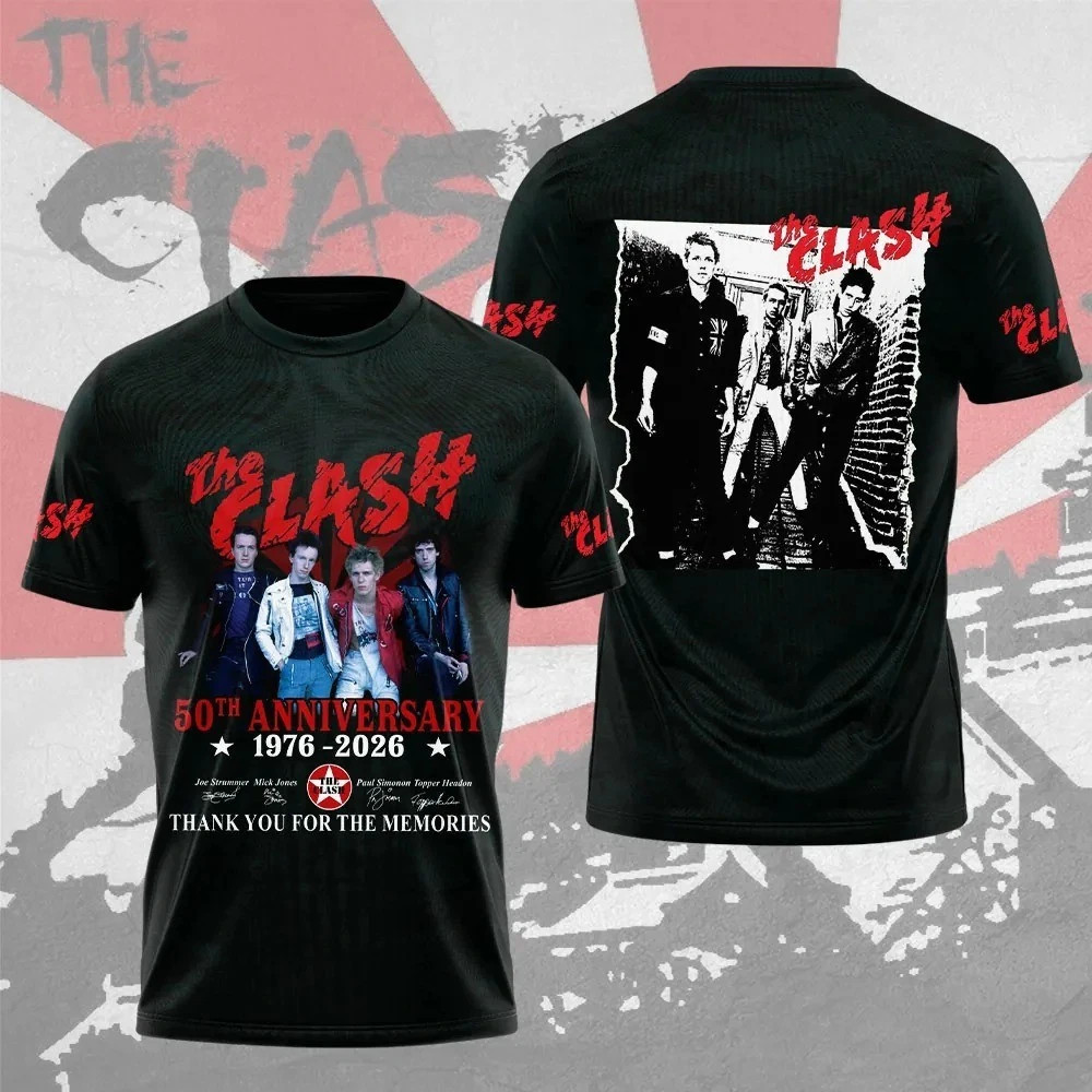 The Clash 2026 3D Tour 2026 Full Size 3D T-Shirt Gift For Fan TU1838 gallery