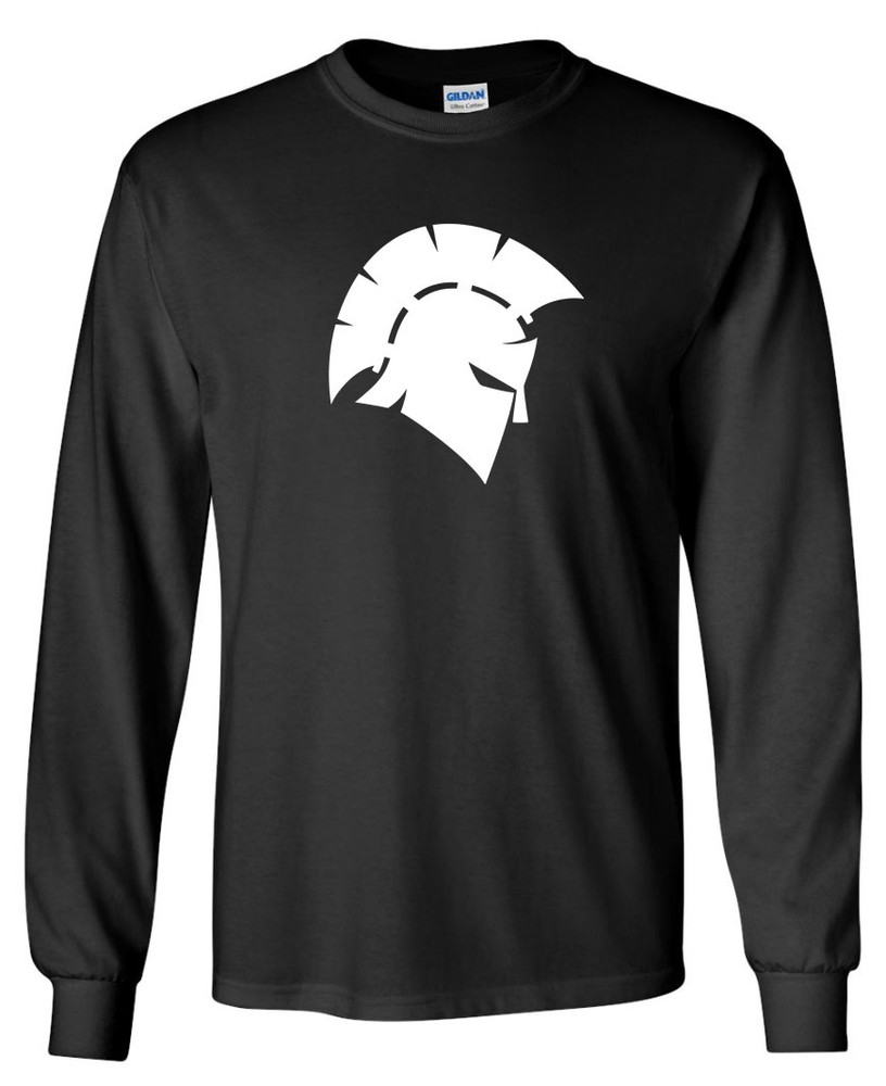 SPARTAN Warrior Helmet LONG SLEEVE T-shirt – Greek