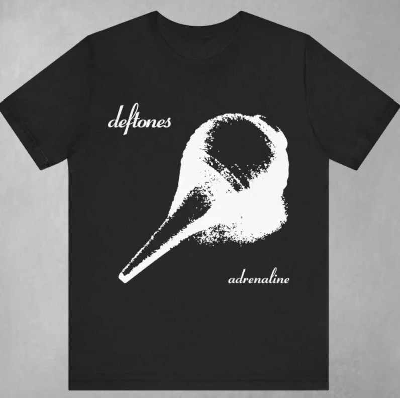 Retro Adrenaline Metal Band Graphic Unisex T-Shirt
