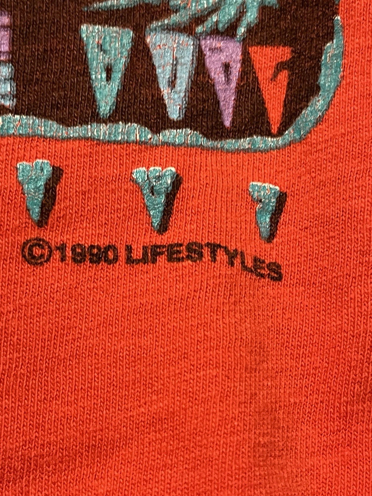 Vintage 1990 Wyoming T-Shirt Lifestyles 90s Single Stitch Outdoors Hunting GUC gallery