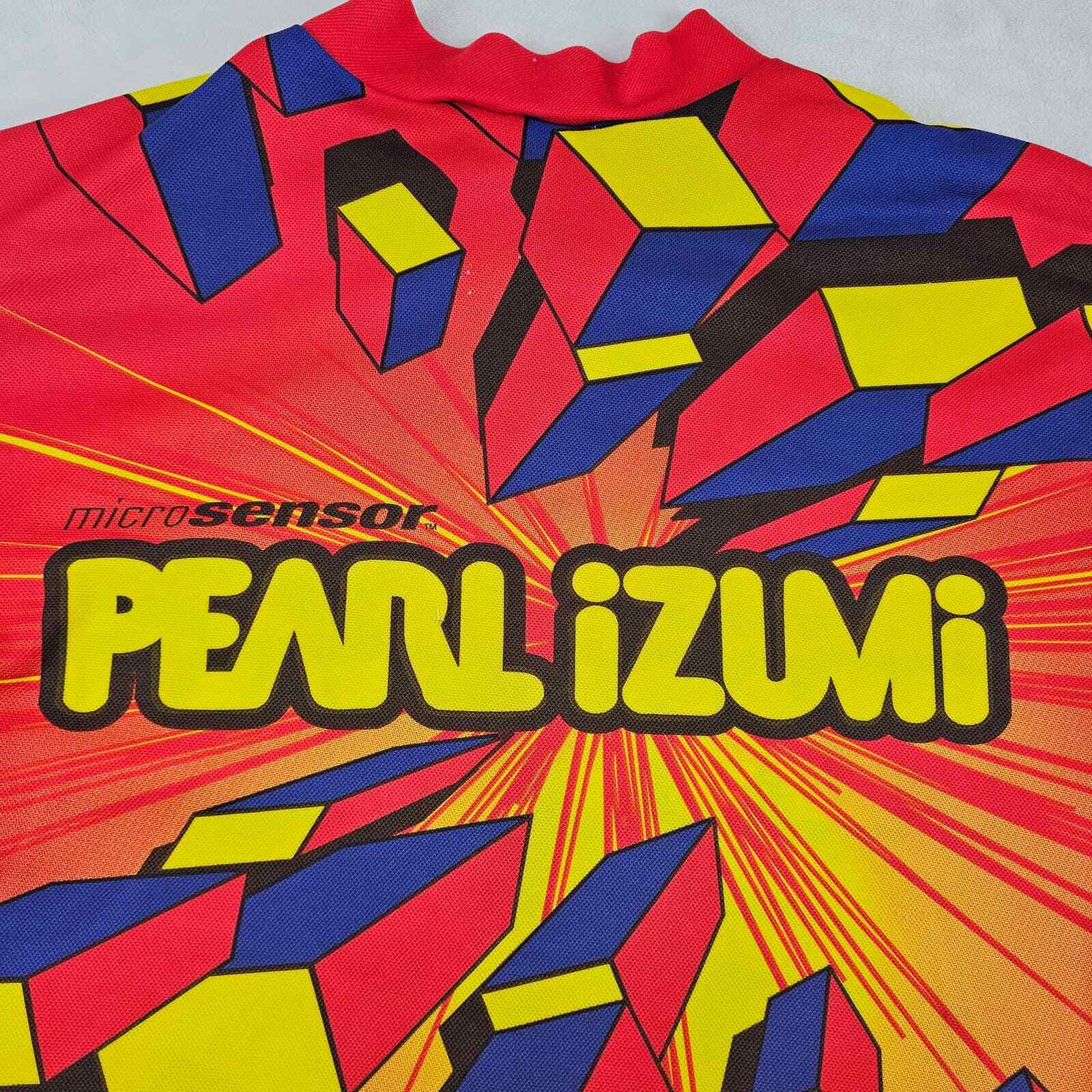 Pearl Izumi Micro Sensor Multi Colored Men's Cycling Jersey Size Large gallery