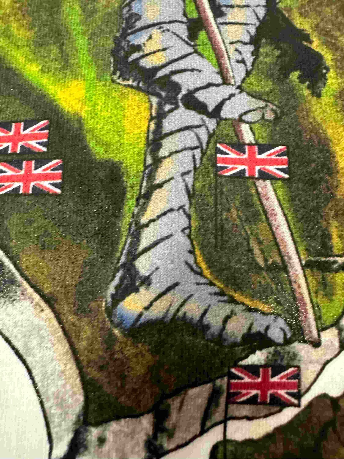 Iron Maiden California Invasion 1985 Raglan S to 3XL gallery