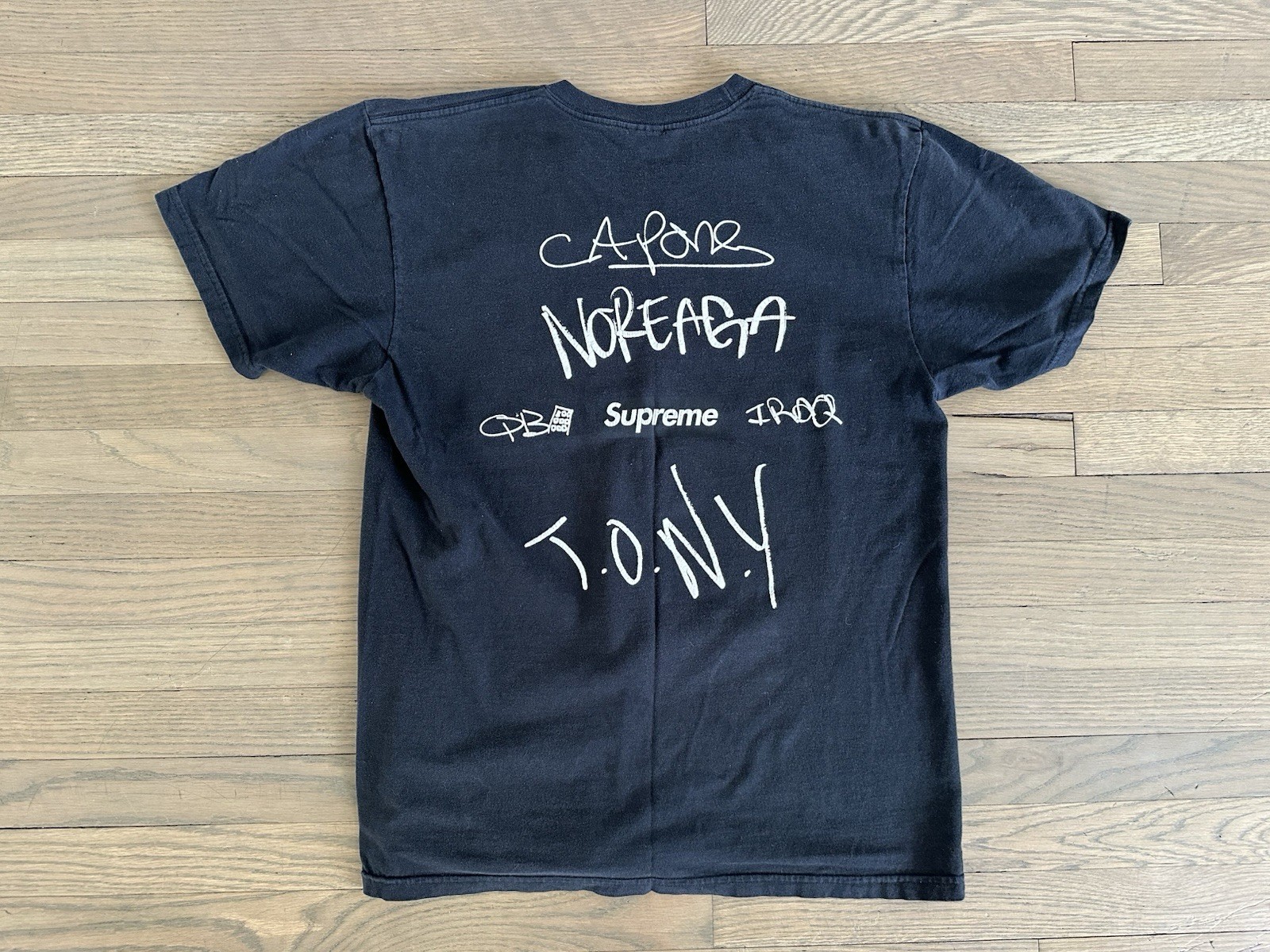 Fall/Winter 2016 Supreme Capone-N-Noreaga Rap Tee Shirt Size L gallery
