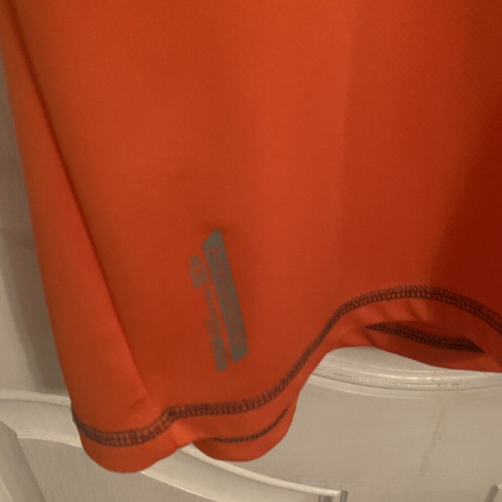 ZeroXposur Mens Tee Shirt XXL Sun Protection UPF 50+ TShirt Orange Short Sleeve gallery