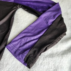 JMU Dukes 2XL Pullover Shirt Long Sleeve XXL Purple Black Colosseum Men’s