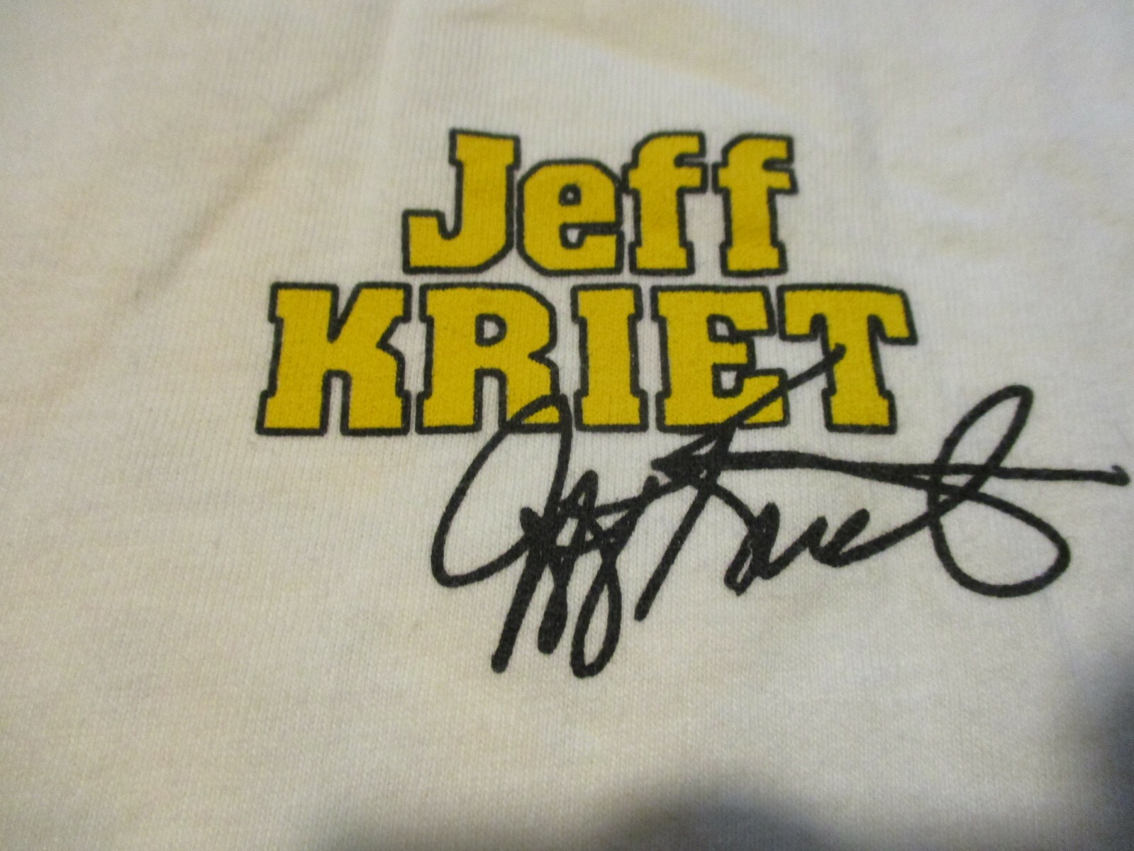 JEFF KREIT PRO FISHERMAN LONGHORN FISHING BOAT VINTAGE T-SHIRT- XL RARE MERCURY gallery