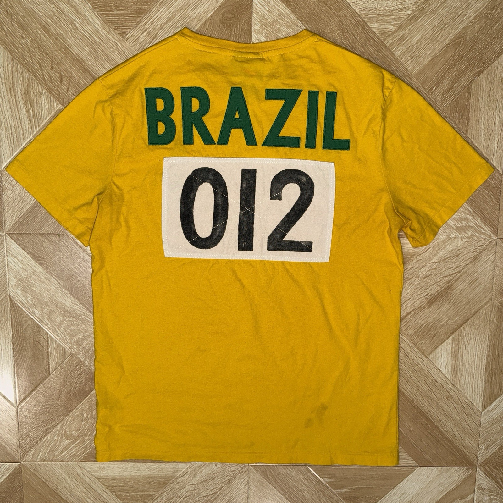 Polo Ralph Lauren Limited Edition Brazil Track and Field Embroidered Tee Shirt L gallery