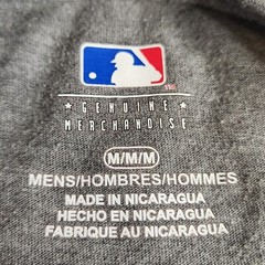 1998 Tampa Bay Rays MLB Baseball Genuine Merchandise Mens T-Shirt Sz M Gray