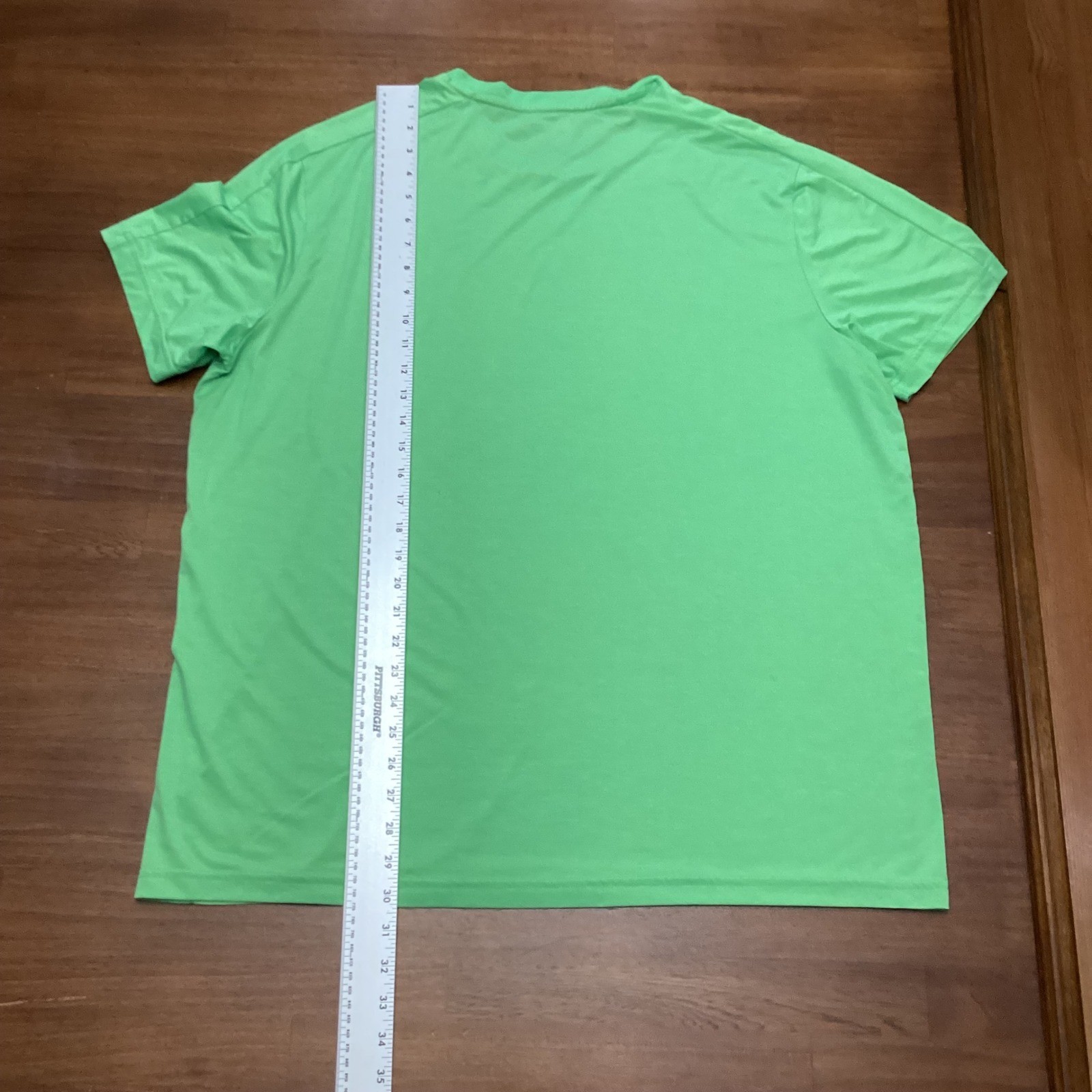 Tek Gear Mens XXL Lime Green Essential Gear Performance T-Shirt Short Sleeve Gym gallery