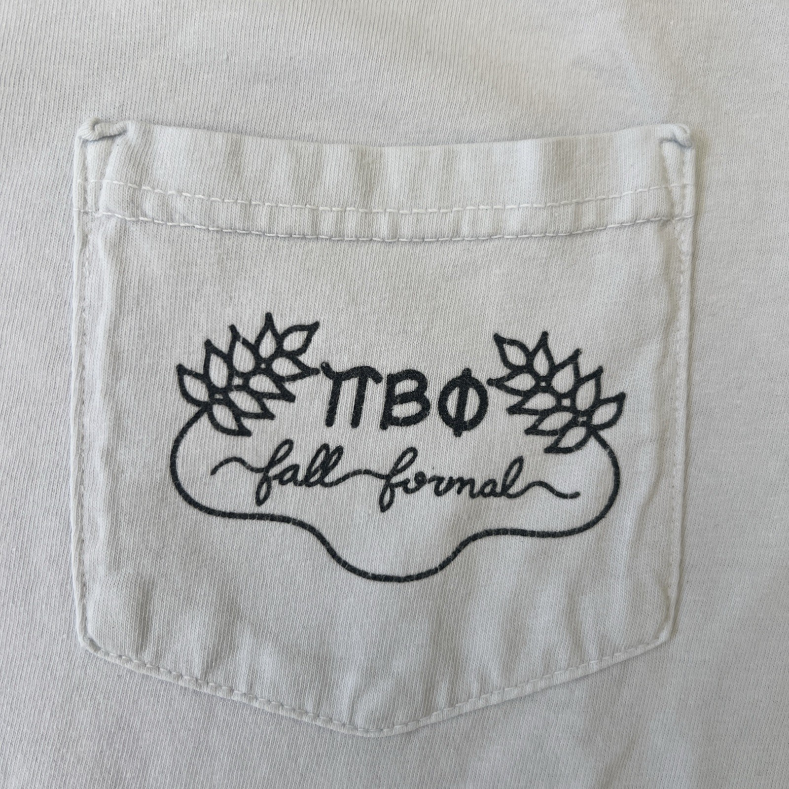 Official Pi Beta Phi Sorority Fall Formal VW Van Beach Sunset Shirt Medium Vtg. gallery