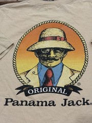 Vintage Panama Jack Original Graphic Logo Crewneck T-Shirt
