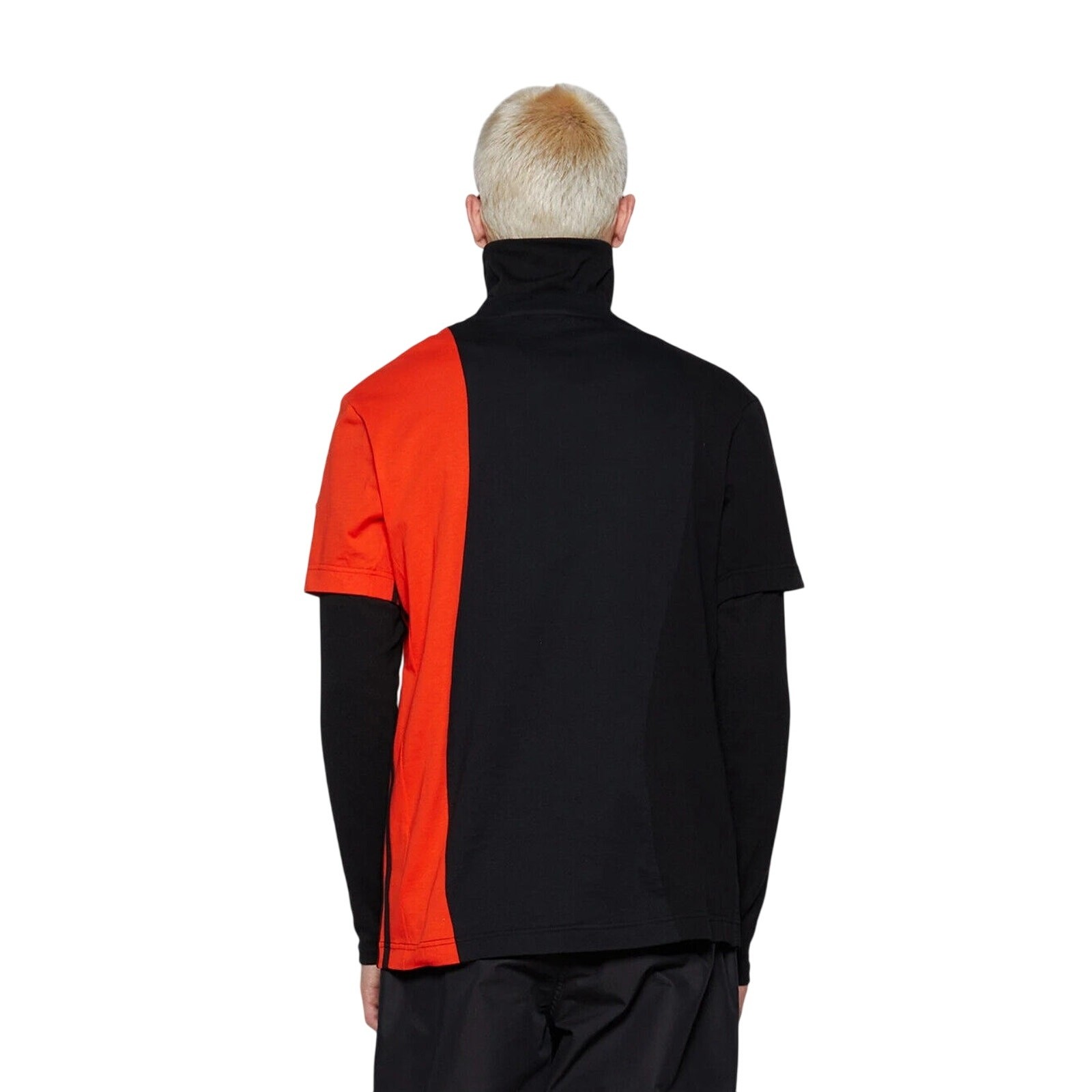 NWT Moncler x Adidas T-Shirt Size M Black Orange Cotton Short Sleeve $380 #NXNB gallery