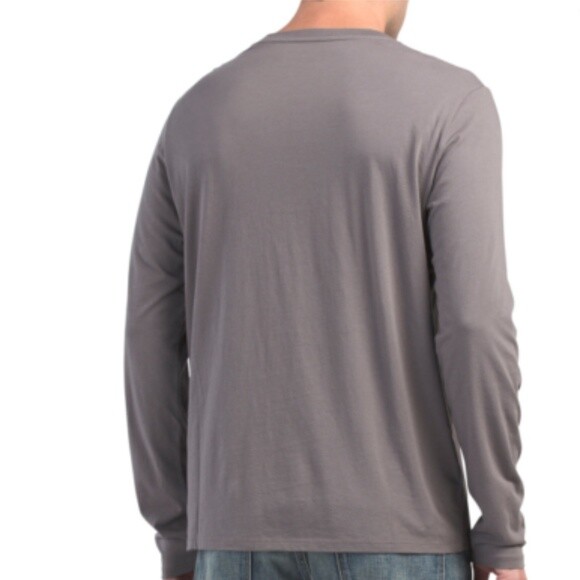 M023 NWT VINCE CREWNECK LONG SLEEVE COTTON MEN TEE SHIRT SIZE S,M,L,XL,XXL $65 gallery