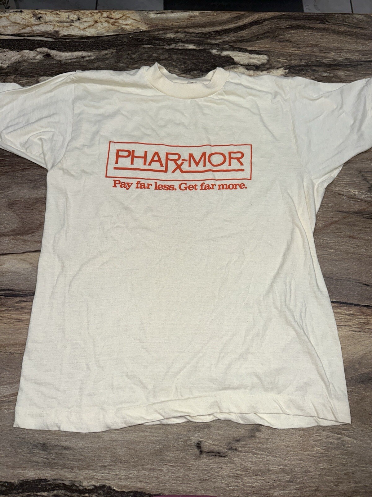 VTG 80S Phar-Mor Power Buyer Single Stitch T-Shirt L 100 % COTTON Xl gallery