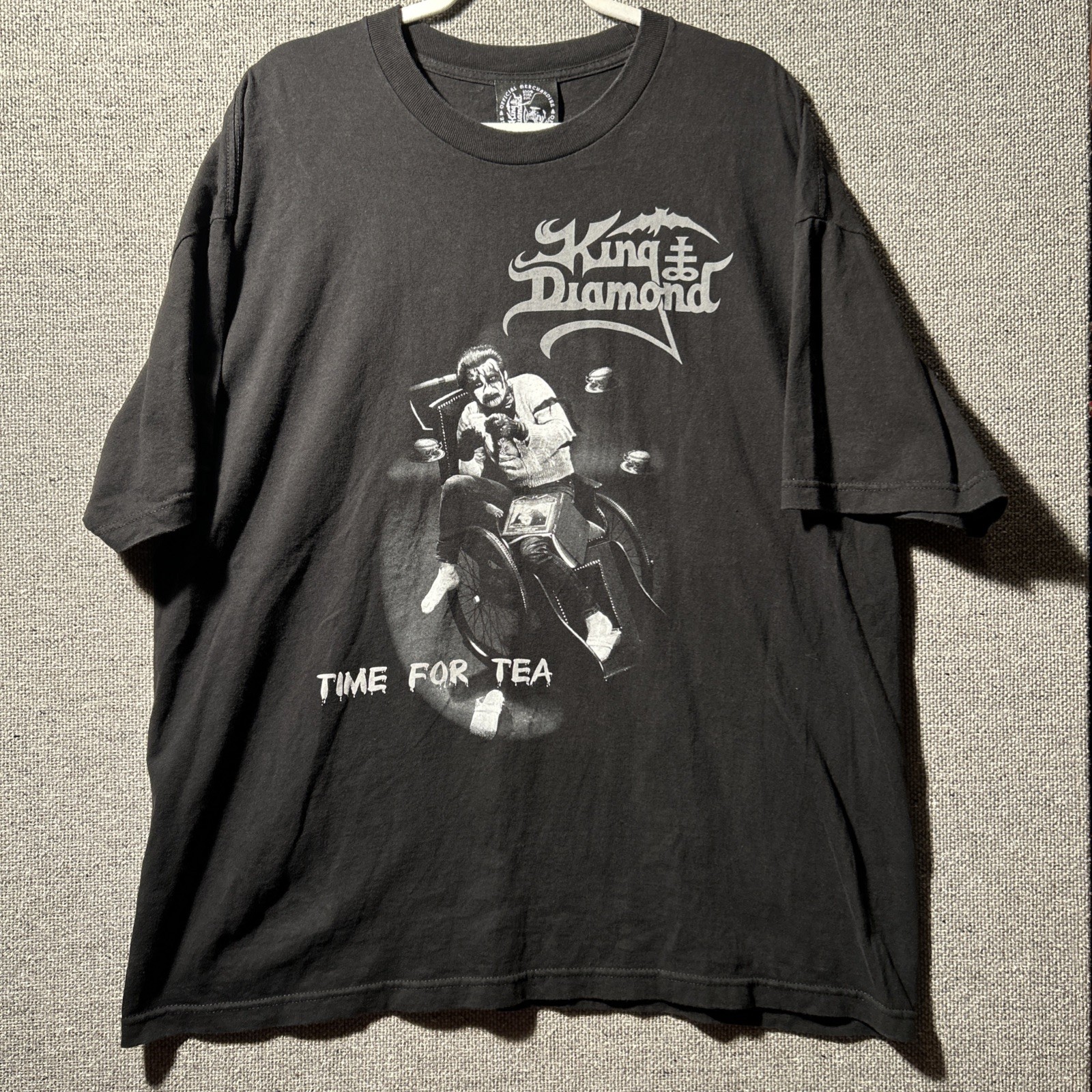 KING DIAMOND Time For Tea Shirt Sz 2XL Official Merchandise Double Sided