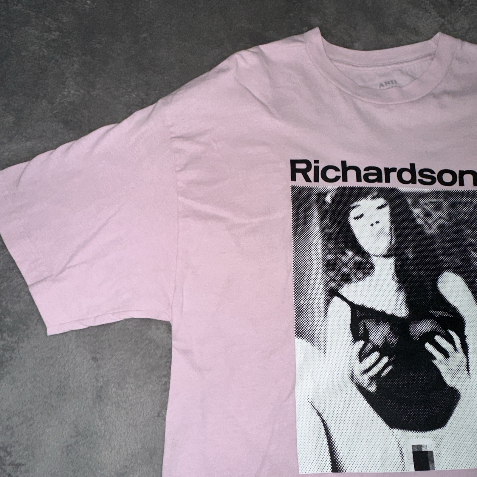 Richardson Anti Social Social Club Pink Shirt Mens Size XL ASSC Graphic gallery