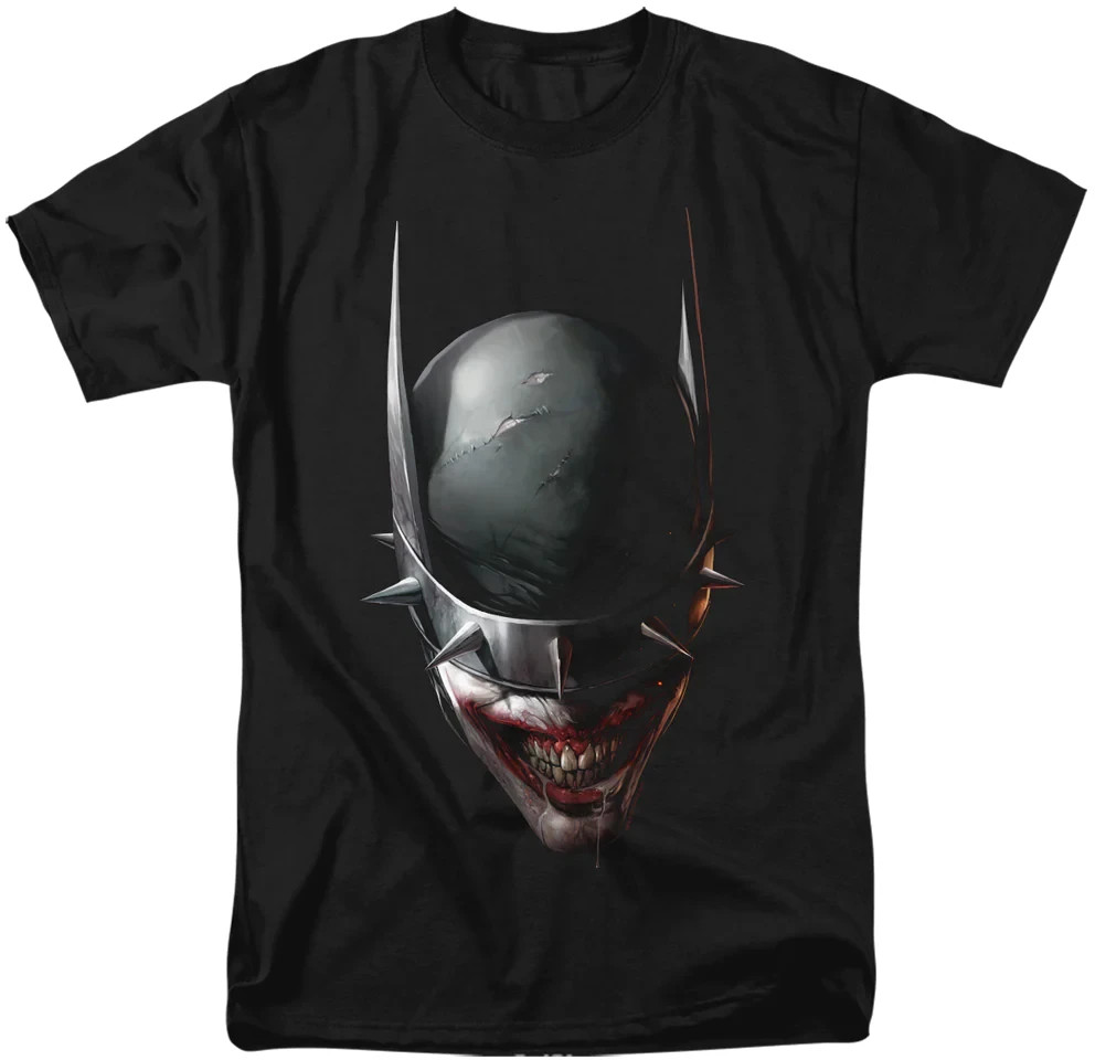 Smile The Batman T-Shirt 180 GSM | 100% Cotton DTG Print gallery