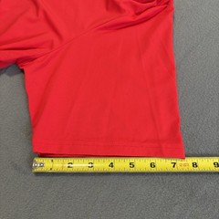 Adidas D4T TEE Training T-Shirt Men Large Red JY6341 Climacool Performance NWT