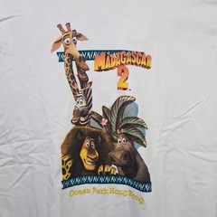 🚨 Dreamworks Madagascar 2 Ocean Park Hong Kong Long Sleeve White Men’s Size XL